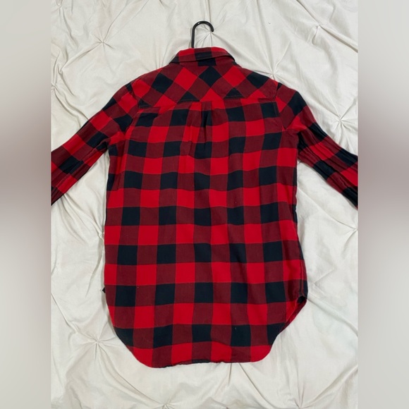 True Religion women’s red/black flannel - Picture 7 of 10